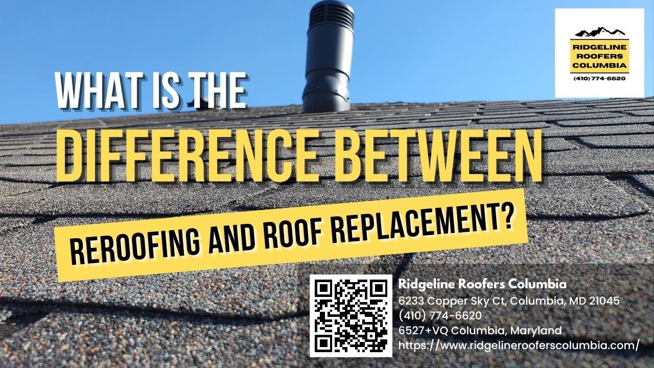 What is the Difference between Reroofing and Roof Replacement?