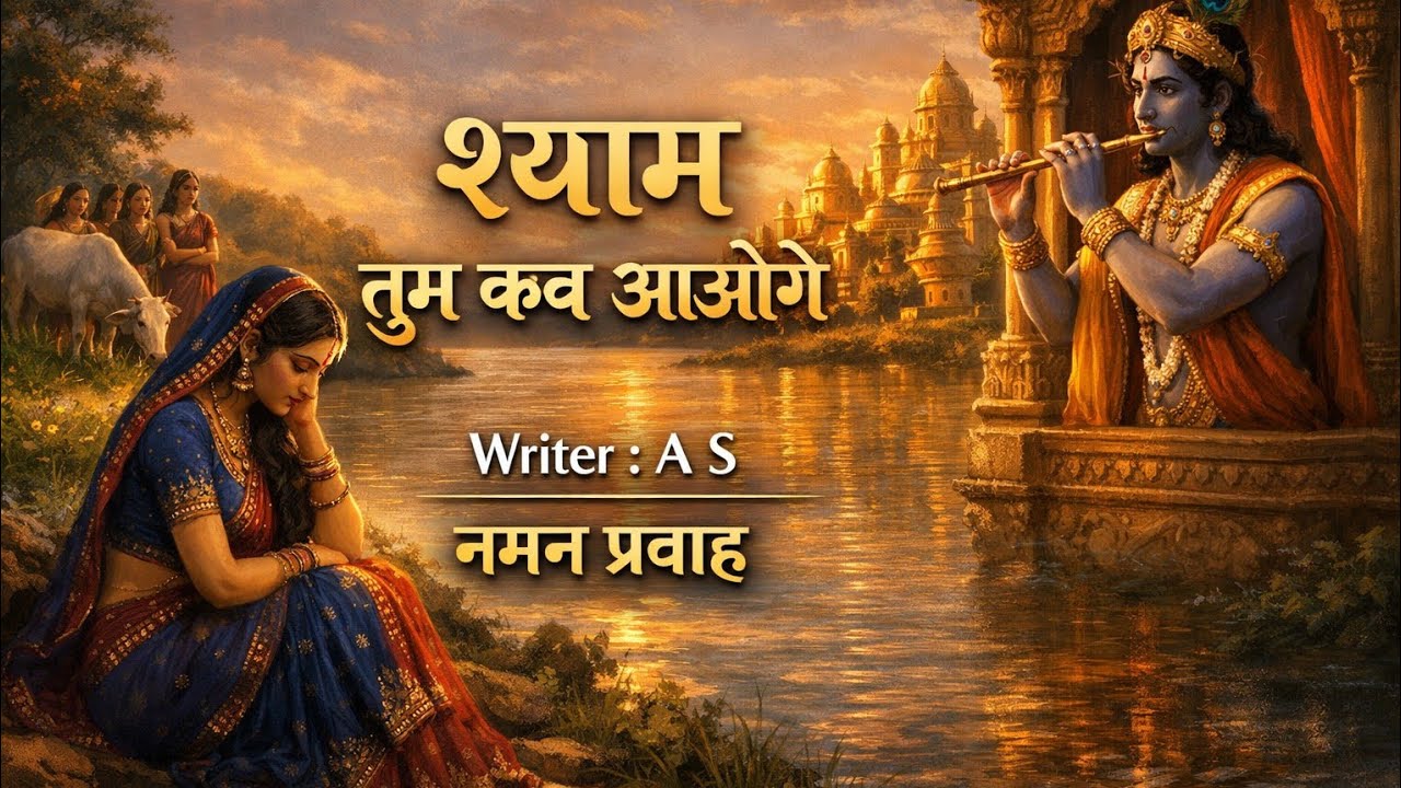 राधा का अंतिम संदेश: श्याम तुम कब आओगे? | Written by A S | Naman Pravah