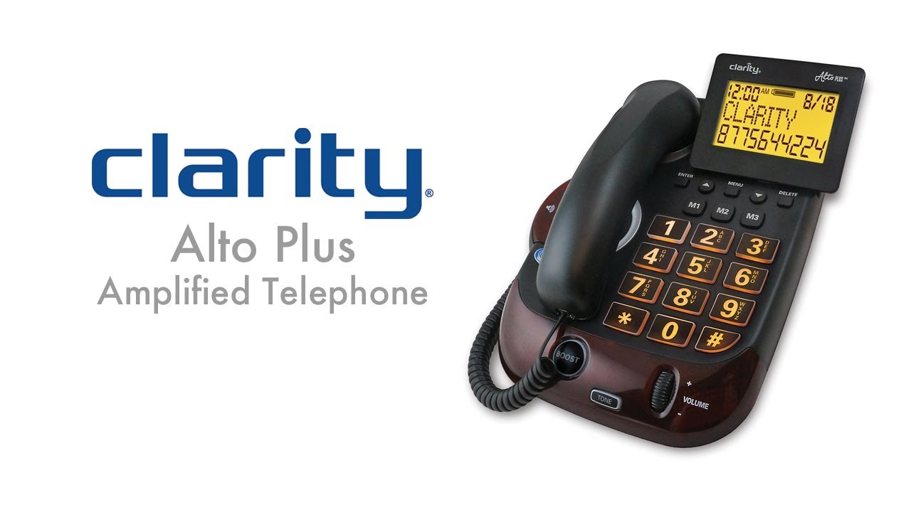 Clarity Alto Plus with captions