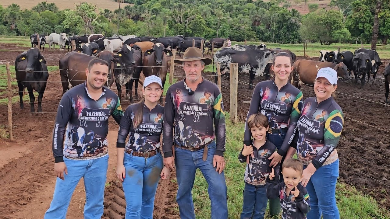 FAMÍLIA NASCIDA NA PECUÁRIA LEITEIRA