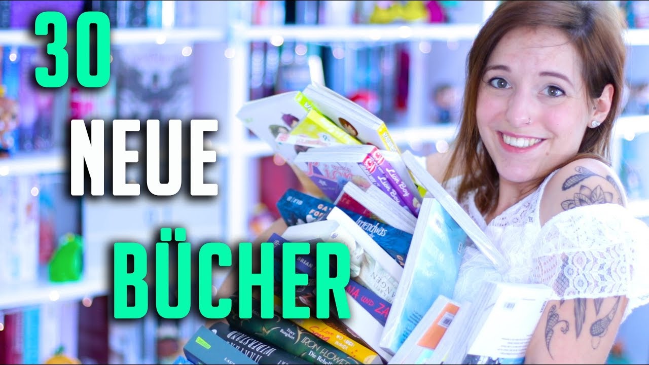 XXL BOOK HAUL April 2018 | 30 neue Bücher für mein Bücherregal | melodyofbooks