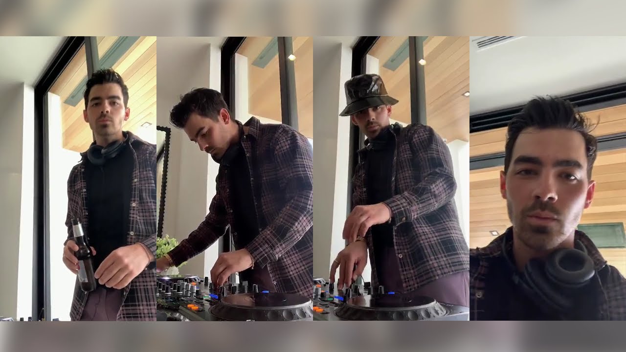 Joe Jonas live stream via instagram (3.24.20)