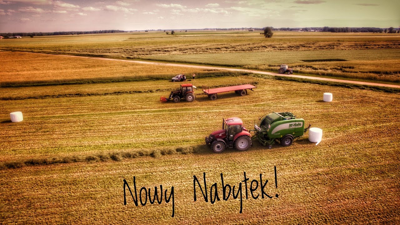 Nowy Nabytek!☆Prasoowijarka McHale Fusion 3 Plus☆Zbiór Sianokiszonki u Bartka i Przemka☆Podlaskie☆
