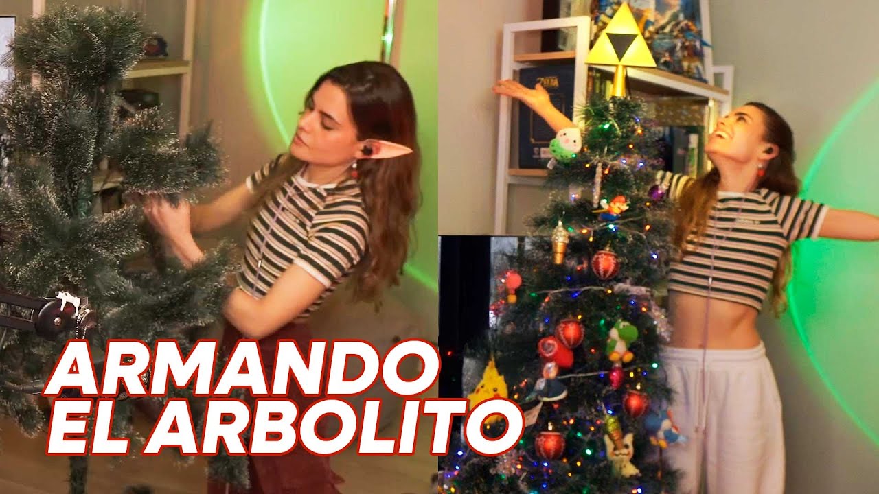 Decorando mi &aacute;rbol 🎄 de Navidad en stream ✨