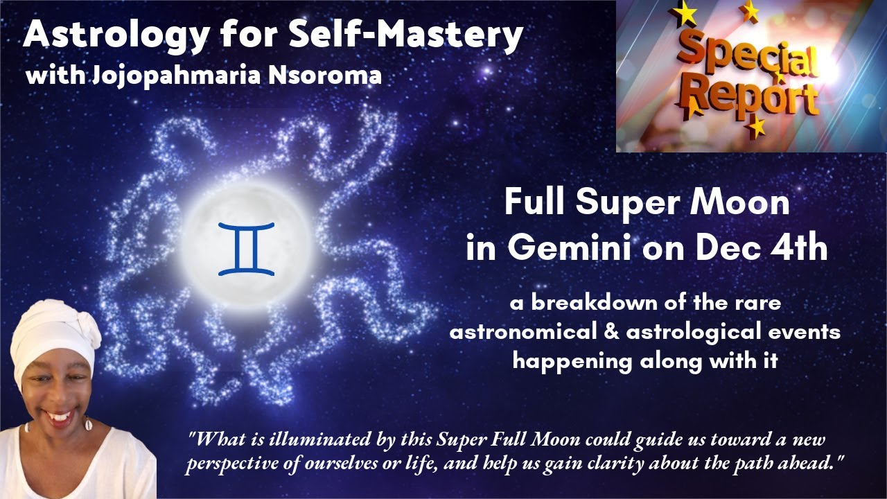 Gemini Full Moon 2025: Super Cold & Rare Stuff!