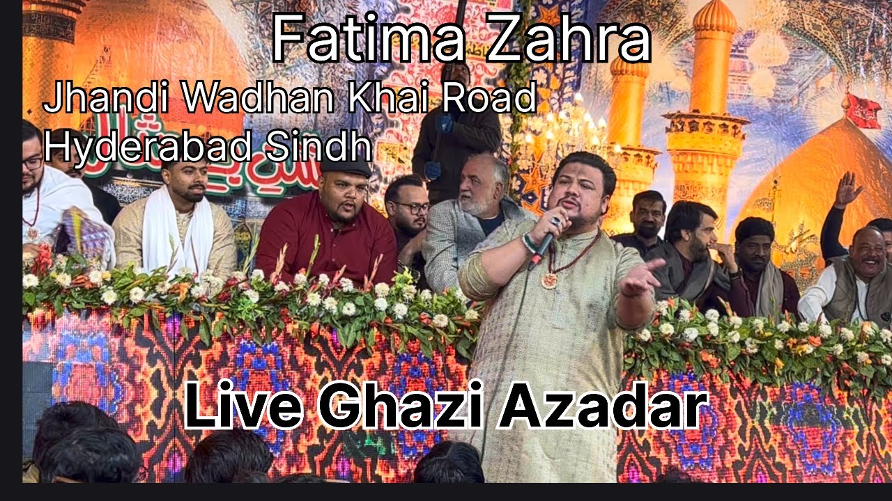 Syed Muhammad Shah || Jashan E Wiladat Imam Hussain || Jhandi Wadhan || Khai Road Hyderabad Sindh ❤️