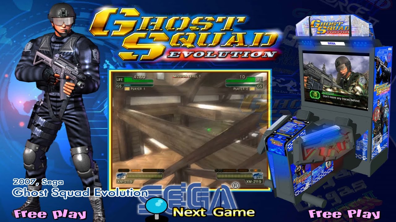 GHOST SQUAD EVOLUTION ARCADE - FULL PLAYTHROUGH WITH EXTRA LEVELS #retrogaming #arcade #gameplay