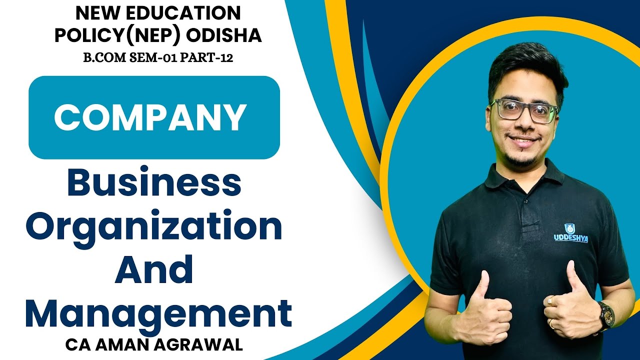 #12 COMPANY | BOM | NEP SEMESTER-01| B.COM