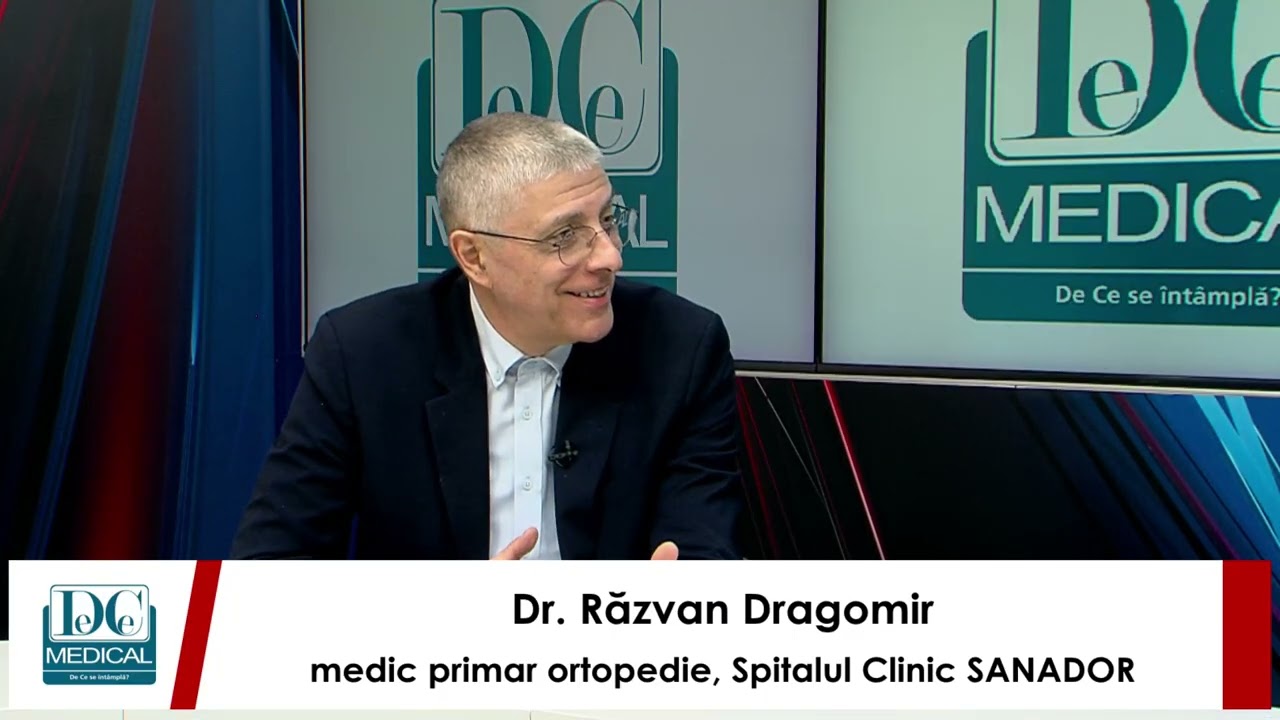 Ce trebuie să știi despre ruptura de menisc. Dr. Răzvan Dragomir (SANADOR), la DC Medical și DC News