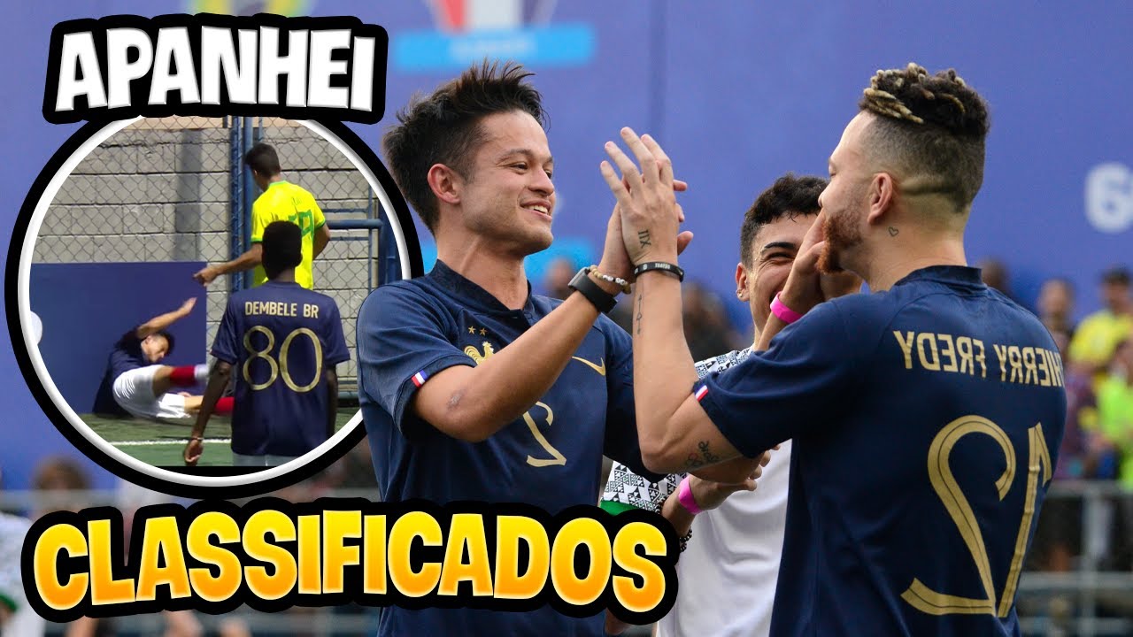 CLASSIFICADOS PRA SEMIFINAL DA SUPERCOPA DESIMPEDIDOS!! E EU APANHEI!!