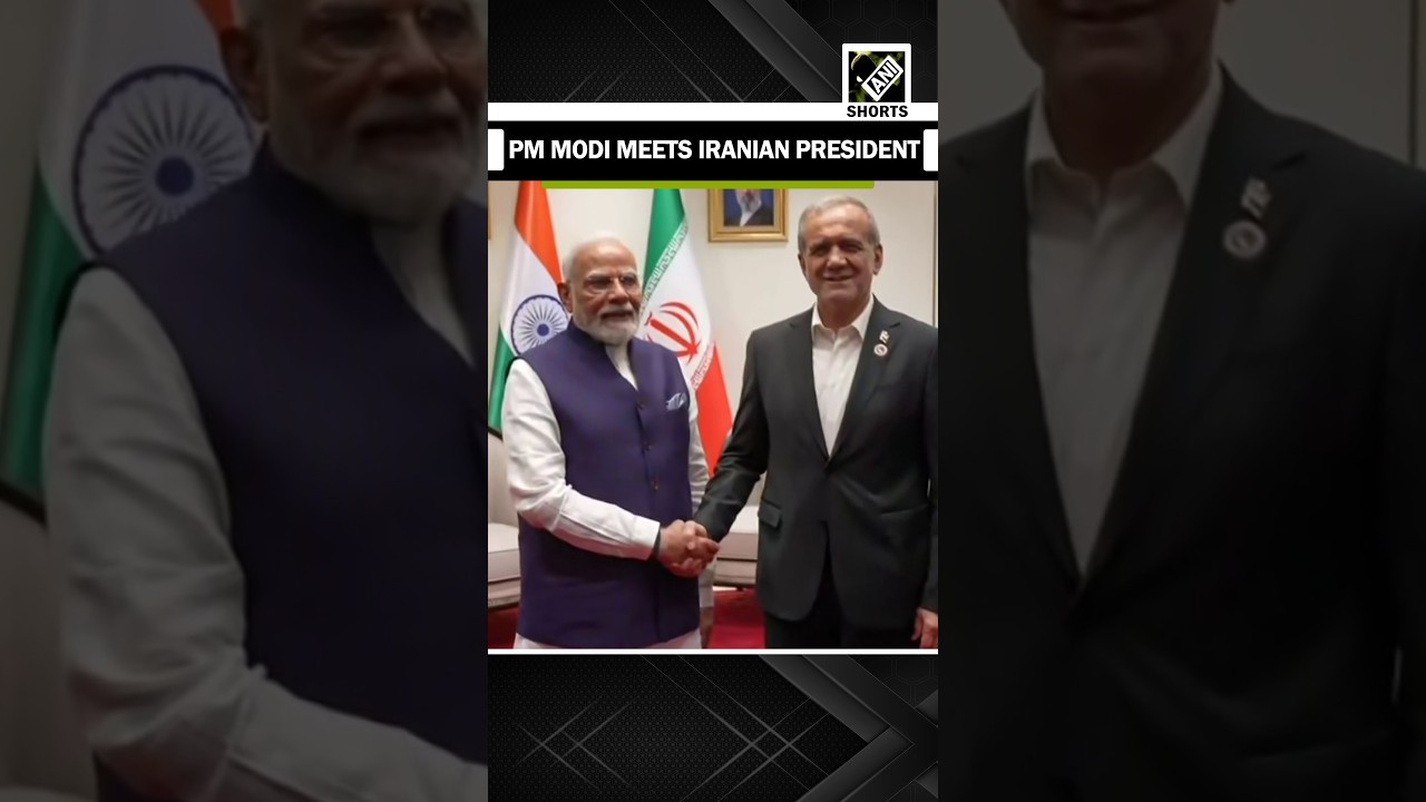 PM Modi holds bilateral meeting with Iranian President Masoud Pezeshkian ahead of SCO Summit