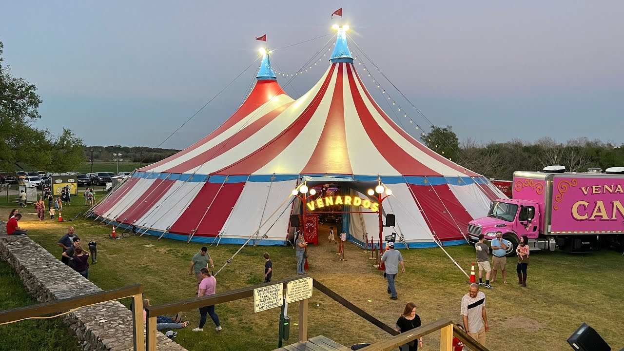 A Night out at the Venardos Circus @ Bucks Backyard in Buda Texas