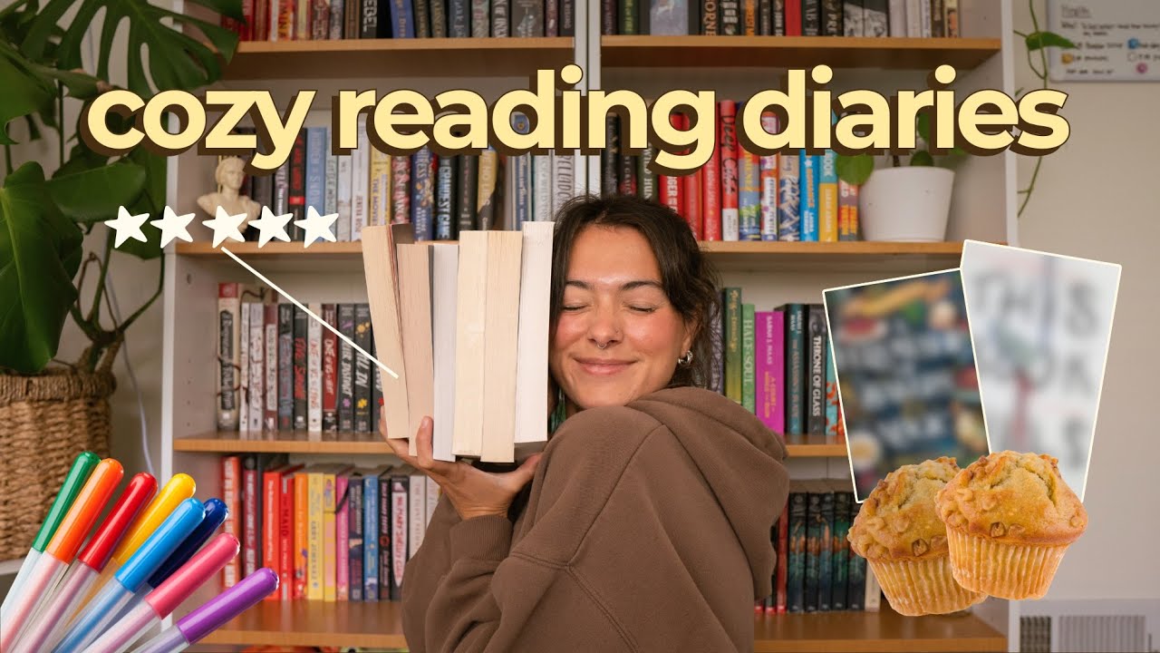 The coziest reading vlog: finding a 5 star read & slowing down⭐️🍵📖