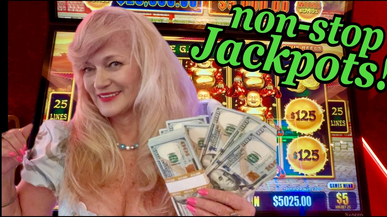 Непрерывные джекпоты в игре Million Dollar Dragon Link в Лас-Вегасе | Olga Slots