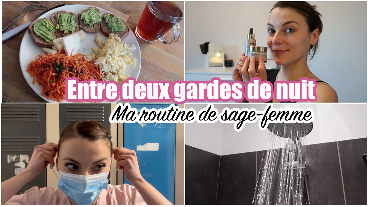 VLOG⎟Entre deux gardes de nuit⎟Ma routine à l'envers😁