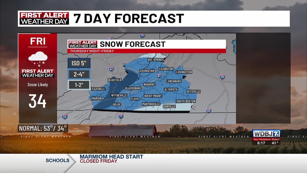 12-4-2025 Thursday Evening Weather Update
