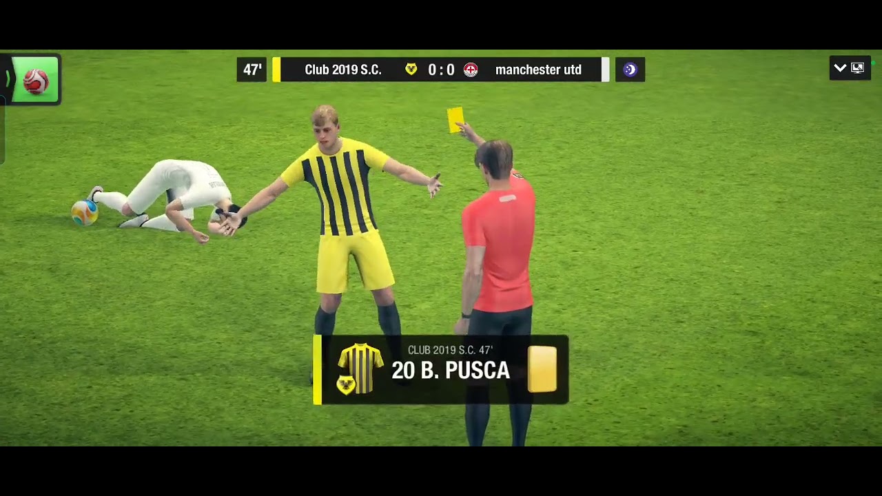 Manchester united vs Club 2019 SC in Top eleven
