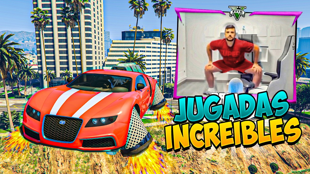Las JUGADAS MAS INCREIBLES De DANIREP En GTA 5 ONLINE *EL BEIBI*