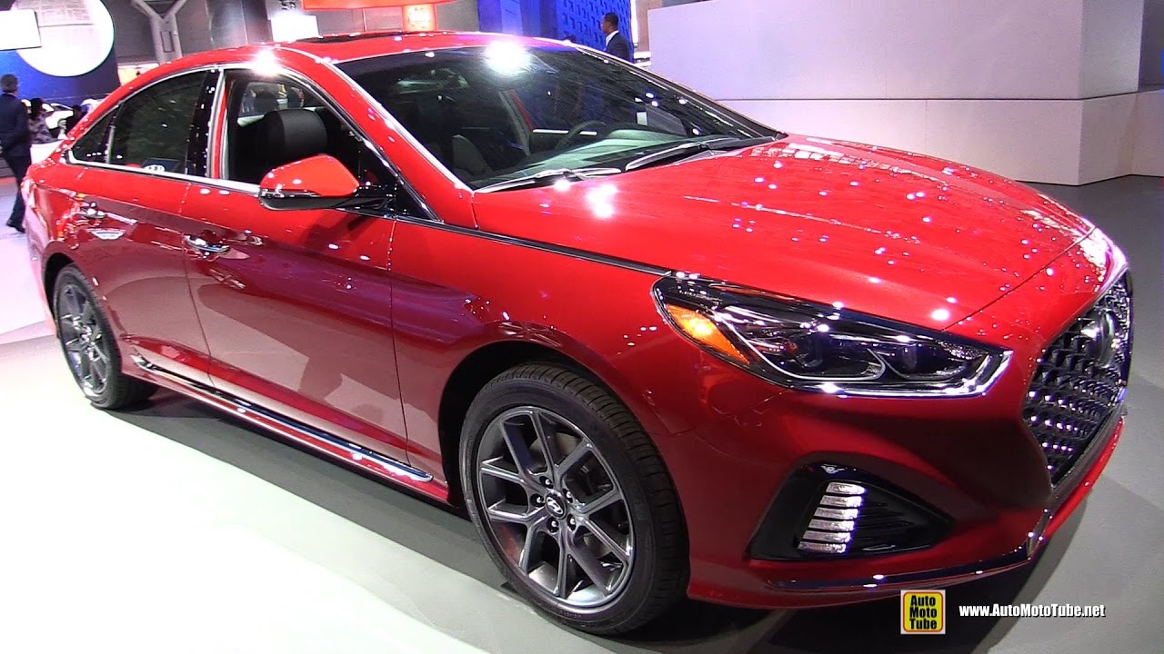 2018 Hyundai Sonata - Exterior and Interior Walkaround - Debut at 2017 New York Auto Show