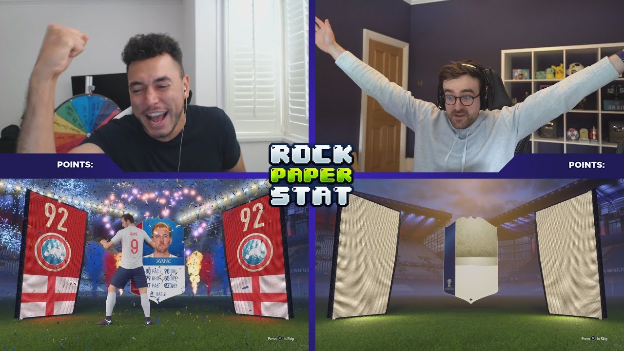 OMG WE PACKED AN ICON IN RETRO ROCK PAPER STAT vs  @AJ3 !!! (RETRO FIFA)