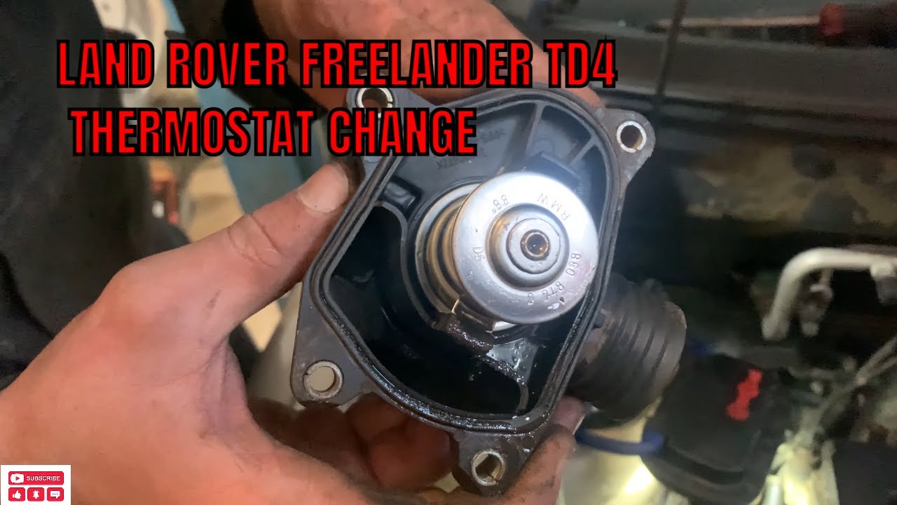 Land Rover Freelander TD4 Thermostat change - Land Rover thermostat replacement