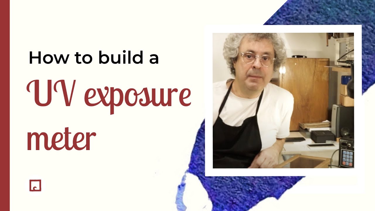 How to build a UV exposure meter by Wagner Lungov