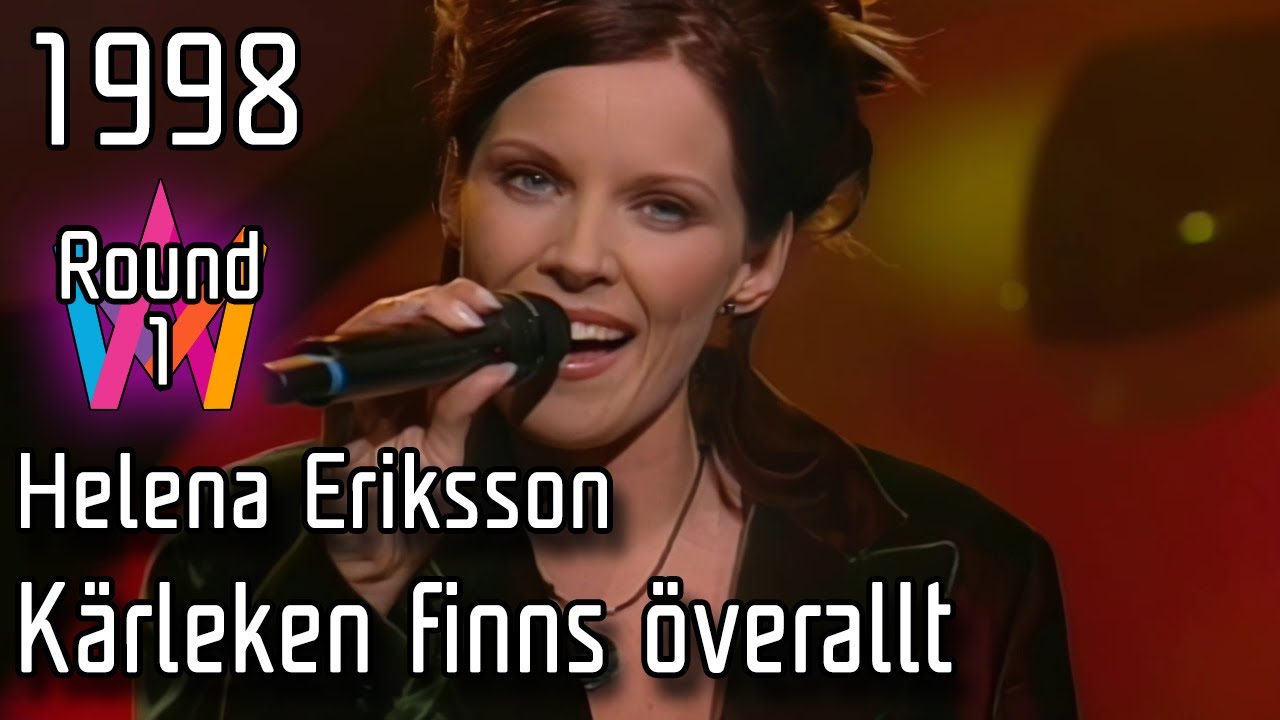 Melodifestivalen 1998 &ndash; 06. K&auml;rleken finns &ouml;verallt &ndash; Helena Eriksson