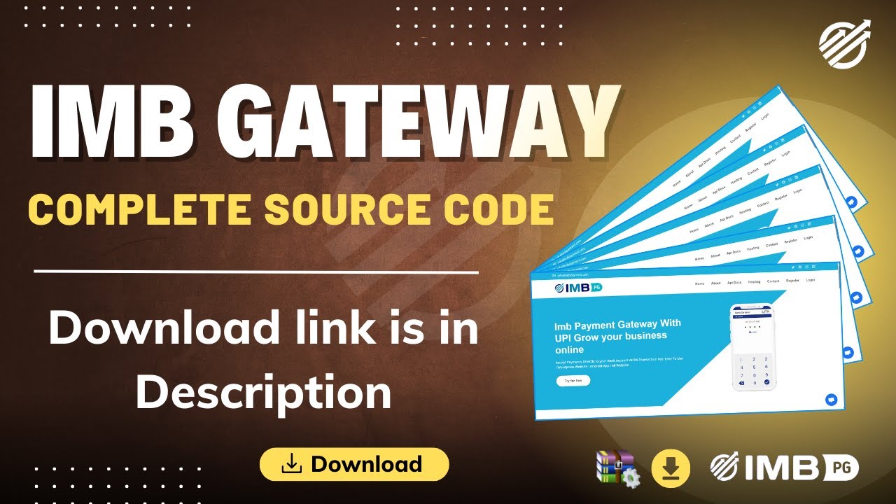 🔥Imb Gateway Source Code For Sale | Buy and Launch Your Own Payment System Today!
