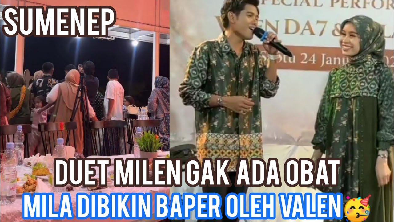 PART 3 DUET MILEN DI SUMENEP. VALEN & MILA BERHASIL MENGHIBUR PENONTON 