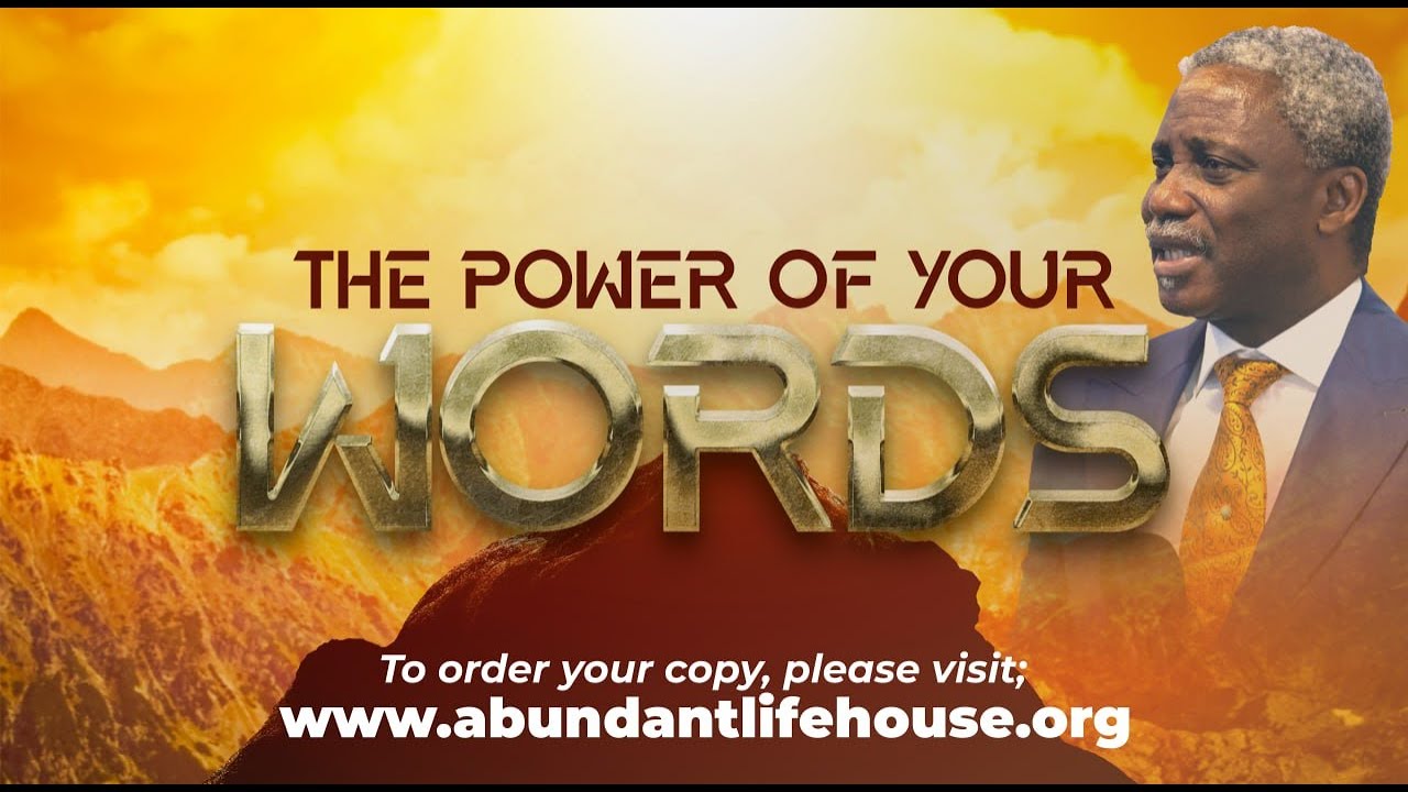 THE POWER OF YOUR WORDS | REVEREND OLUSOLA AREOGUN | MARCH 12, 2023