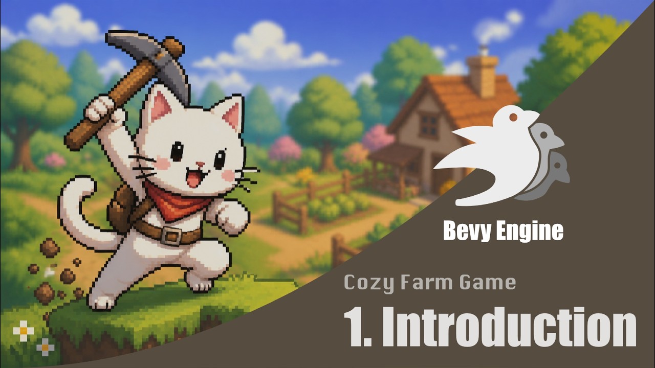 Créer un Cozy Farm Game en RUST : Introduction à BEVY & ECS (#1)
