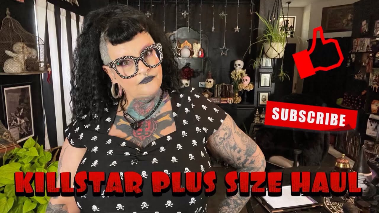 Killstar Plus Size Try-On Haul! Goth clothing Haul!