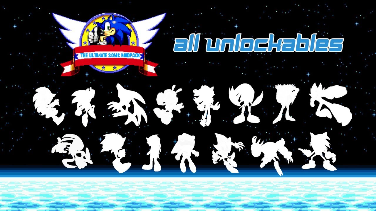 SSBC Ultimate Sonic Modpack - Все разблокируемые персонажи (Руководство по разблокировке всех пер...