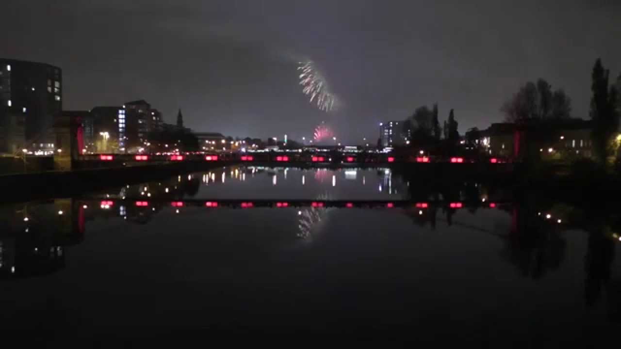 Glasgow Green Fireworks 2015