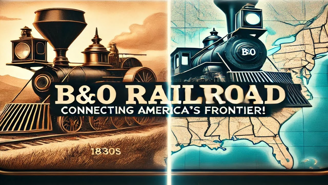 The Dynamic Legacy Of The Baltimore And Ohio Railroad (1827) | Emgotvmedia's United States History