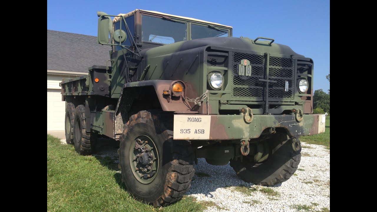 M923A2 5-Ton 6x6 Cummins 8.3L Turbo Diesel