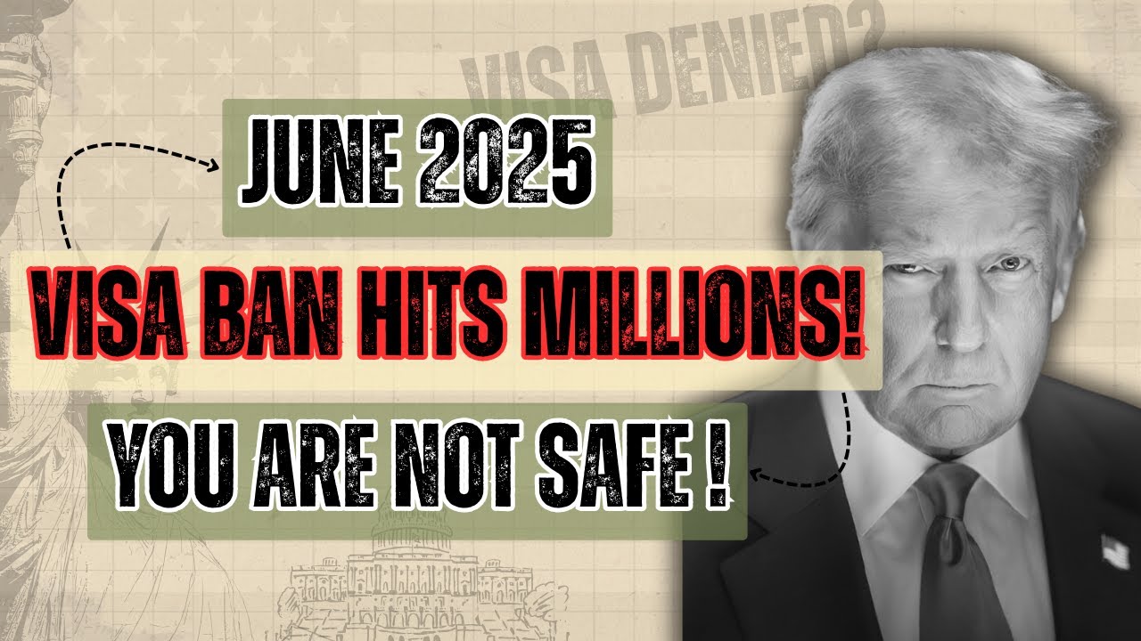 Trump Travel Ban 2025: Blocked Visas, 12 Banned Countries & New Executive Order Explained