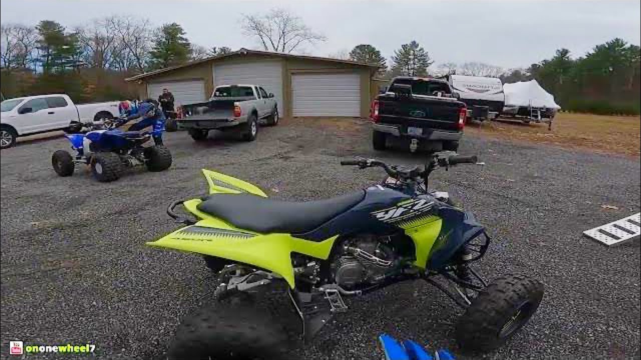 FIRST RIDE OF 2023  - YFZ450R’s & KFX450R’s