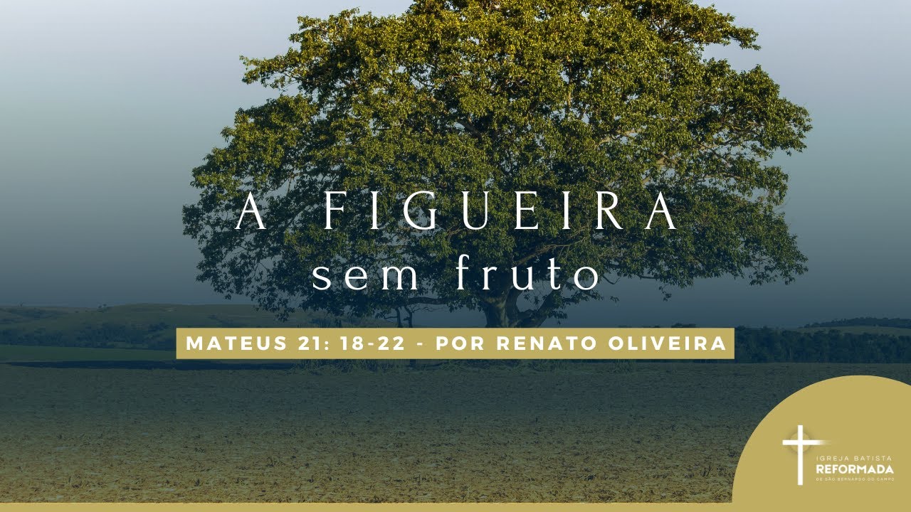 A figueira sem fruto - Mateus 21:18 - 22 - Renato Oliveira