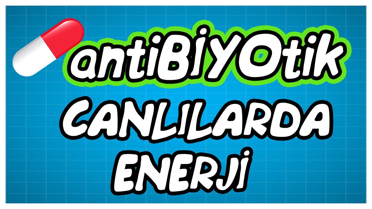 antiBİYOtik / AYT Canlılarda Enerji / AYT Biyoloji / AYT Biyoloji