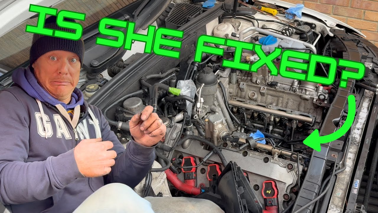 DID WE FIX THE MISFIRE ON THE AUDI S5 4.2 V8!