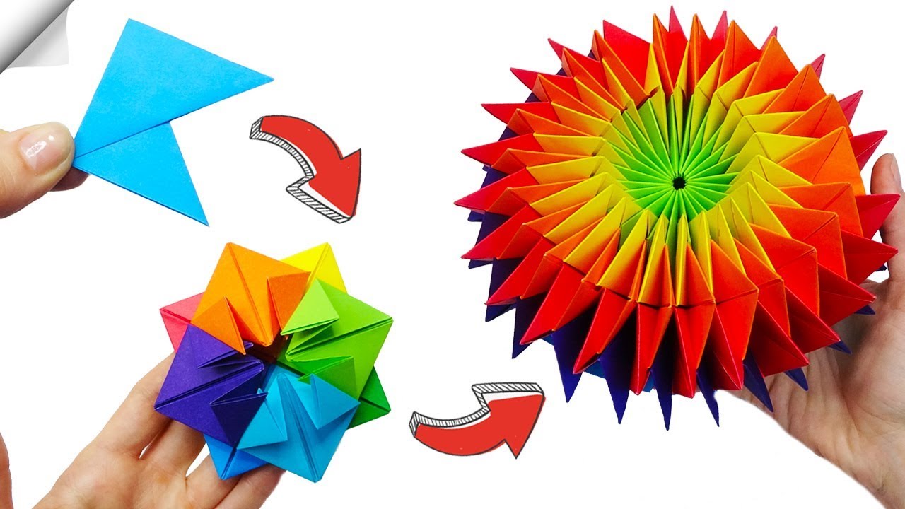 Endless Paper toy antistress How To Make a Paper Kaleidoscope