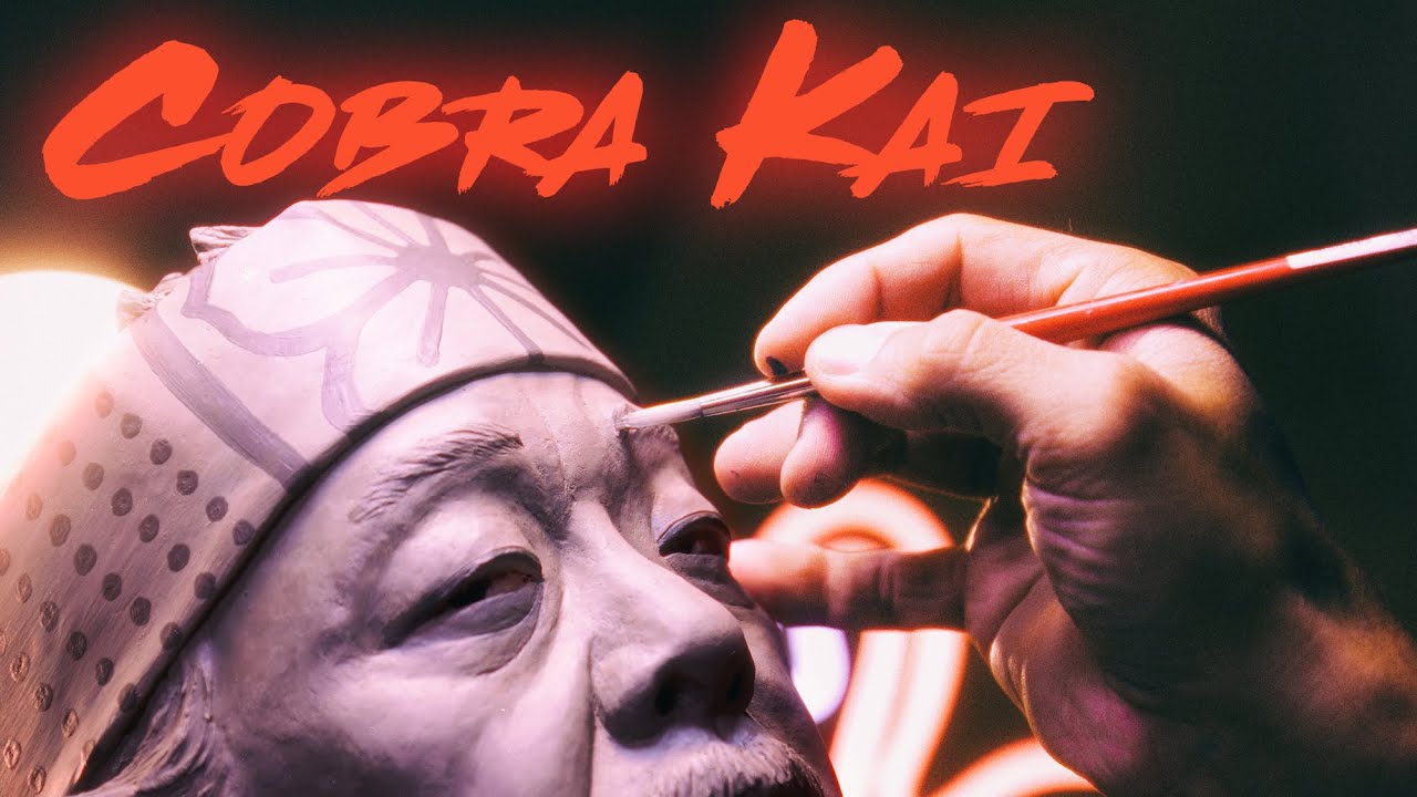 COBRA KAI NEVER DIES! SCULPTING MR. MIYAGI