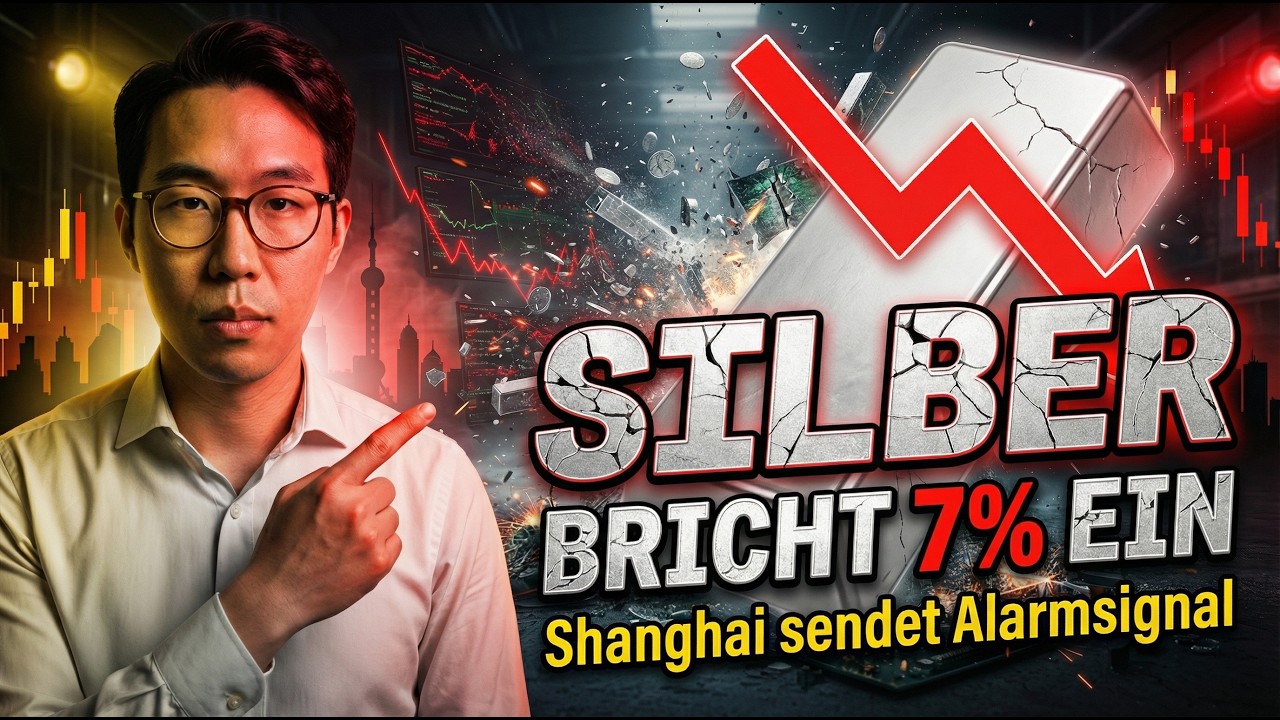 Silber BRICHT 7 % ein – doch Shanghai sendet Alarmsignal