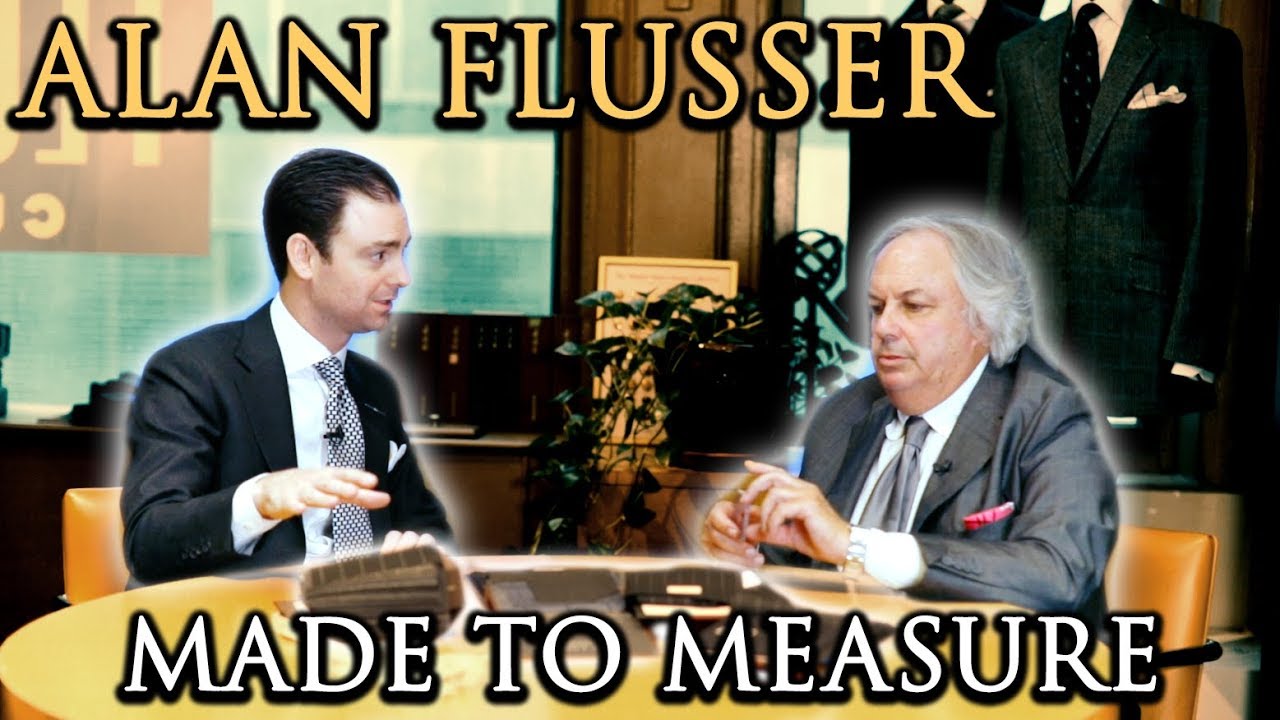 ALAN FLUSSER IS MAKING ME A MADE-TO-MEASURE SUIT!!! Watch My Personal Consultation. 👔