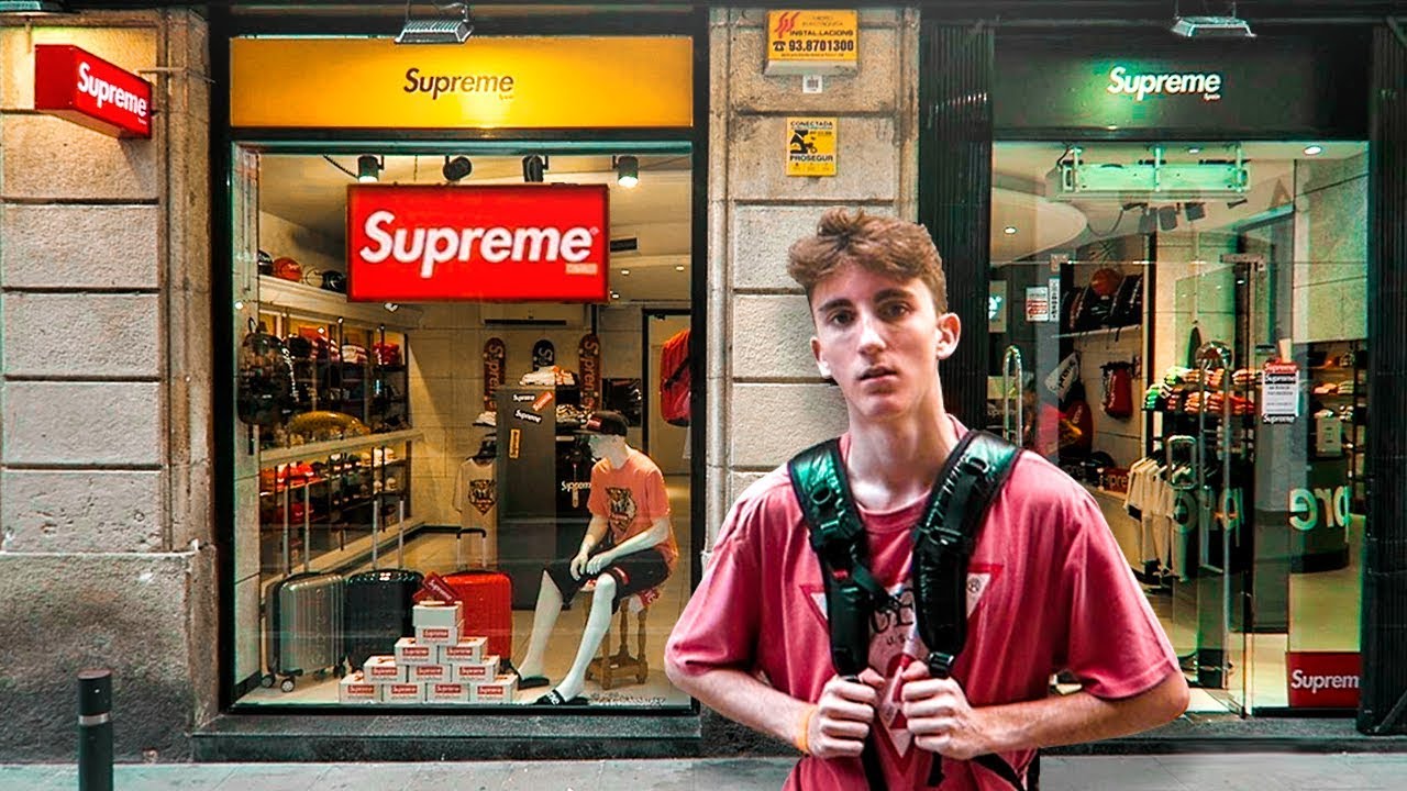 VISITO LA MAYOR TIENDA DE SUPREME FAKE EN ESPA&Ntilde;A!! **LAMENTABLE** [bycalitos]