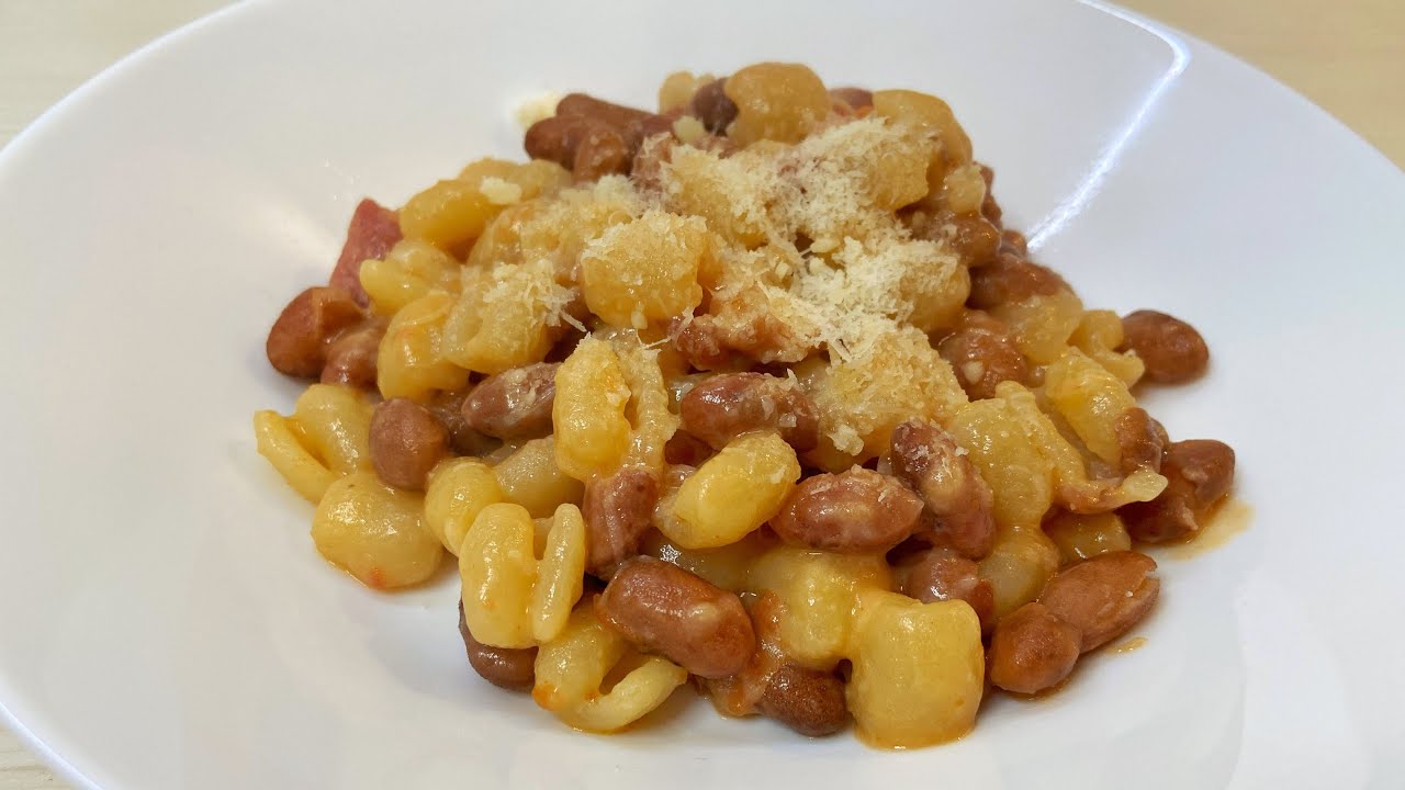 Pasta e fagioli borlotti | Pisarei e faso | Ricetta Piacentina. pisarei e fasò. asmr. blogfamiglia