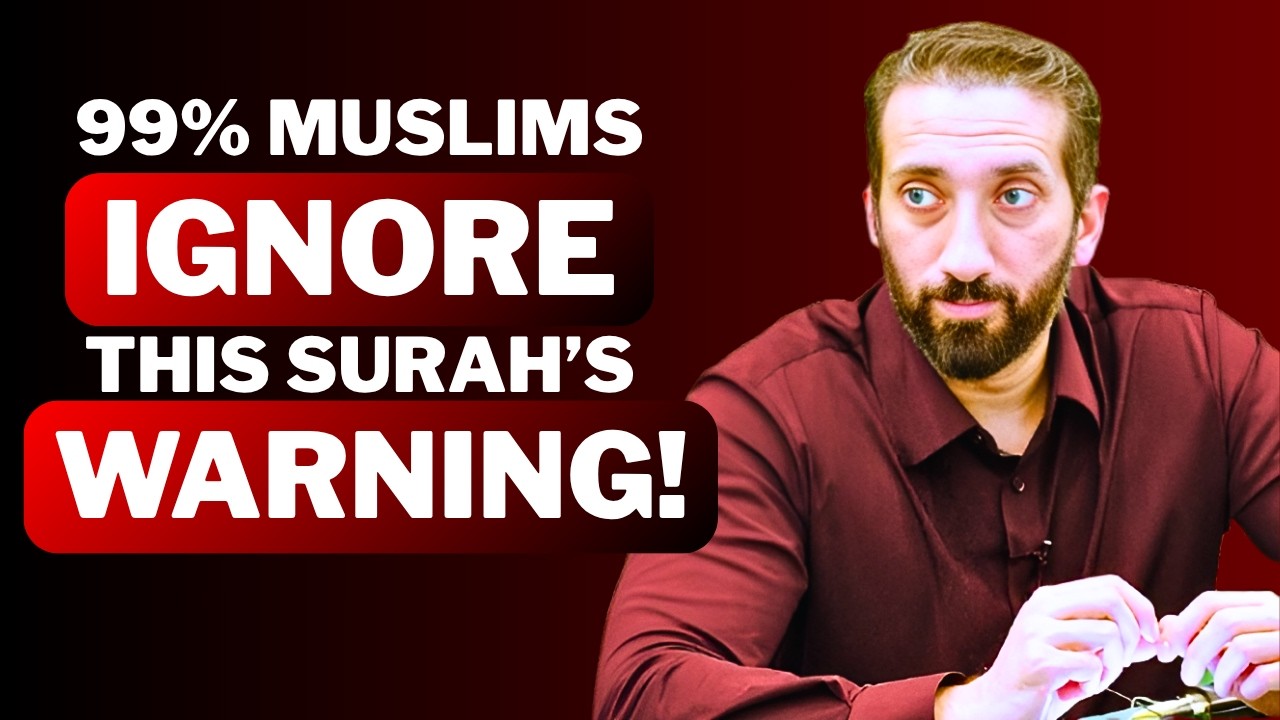 This 1 Surah Exposes Why Most Muslims FAIL in Life & Akhirah! Nouman Ali Khan’s Wake-Up Call