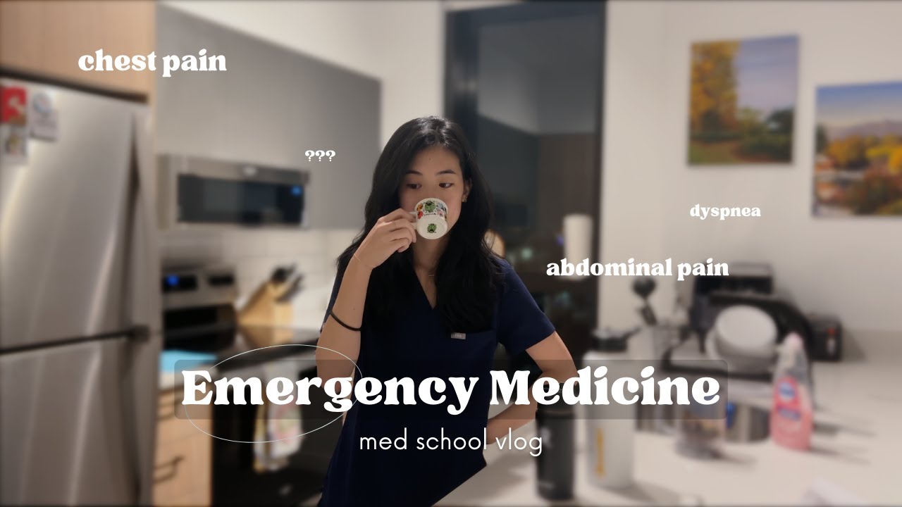 Emergency Medicine Rotation | Vlog + Recap