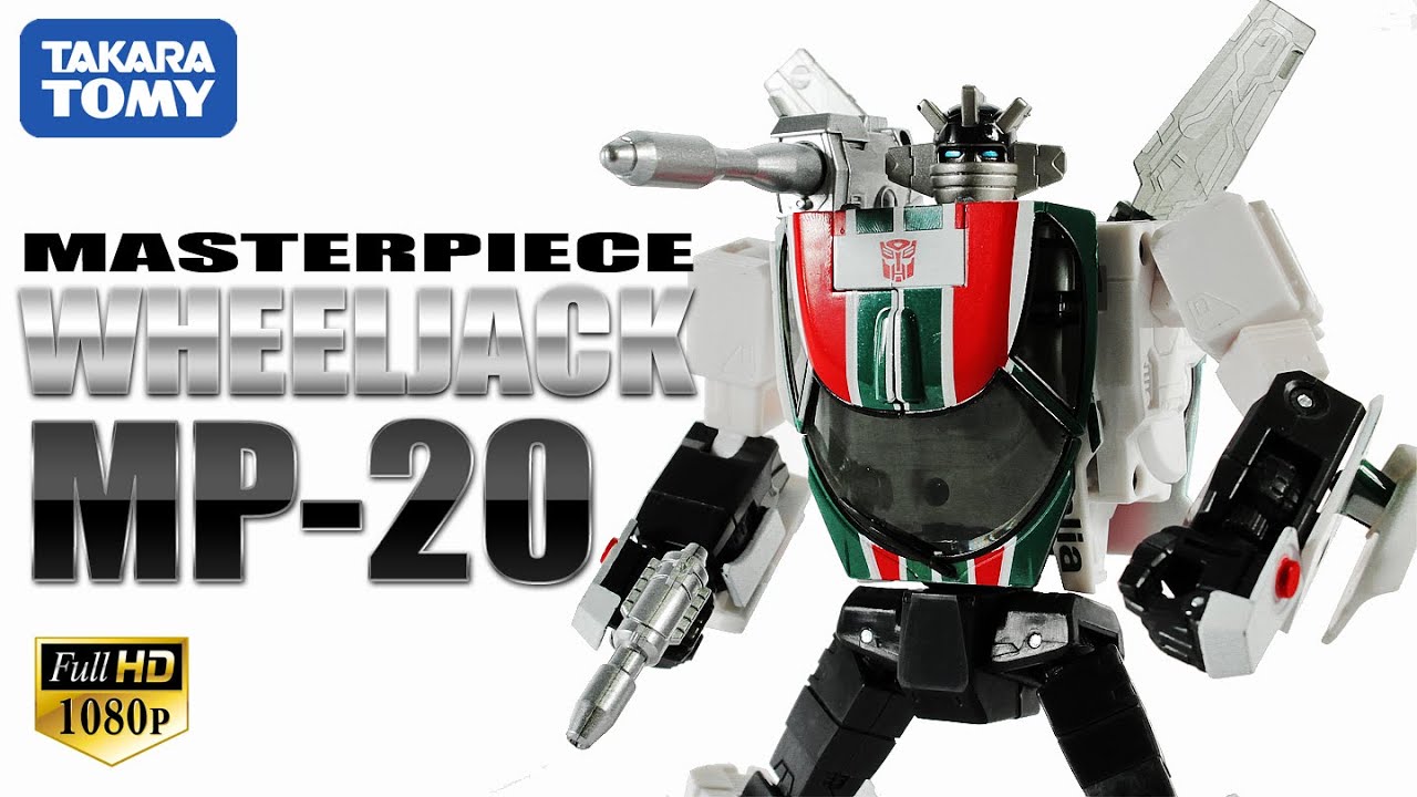 Transformers MP-20 Masterpiece WHEELJACK Takara Tomy robot figure review